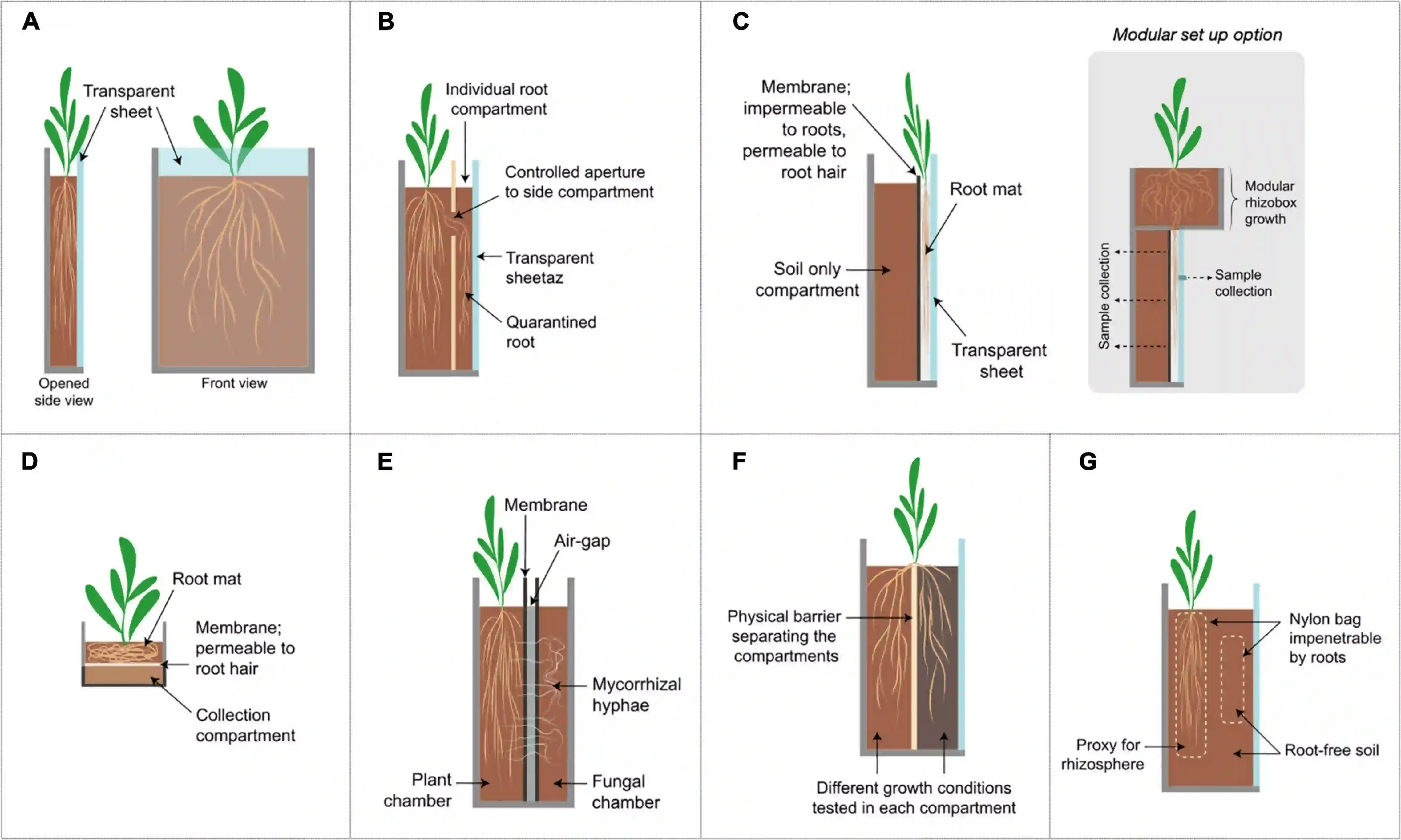 Diagrams Of Representative Growth Chamber Designs